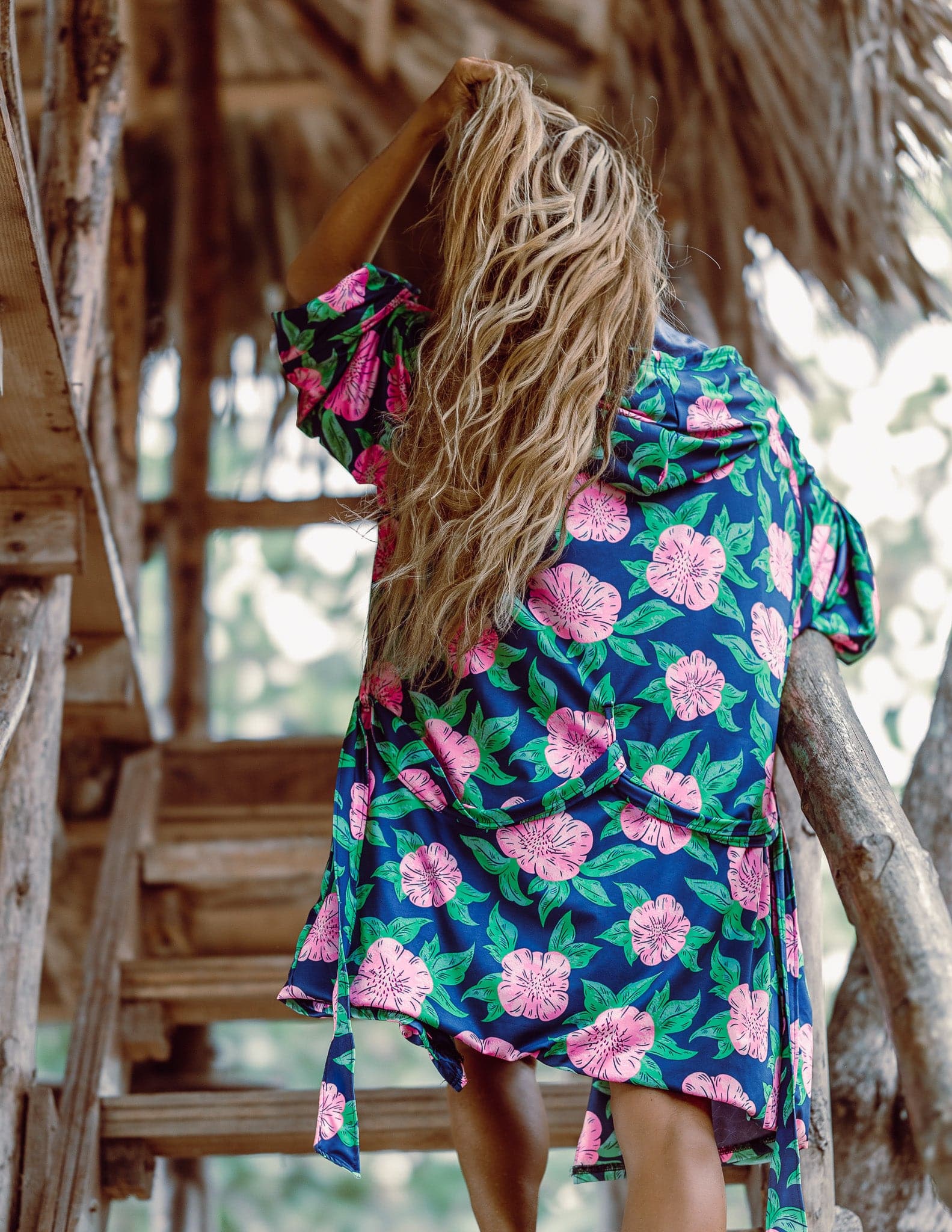 Bayahibe Rose: Lounge AnyWear Robe - Plover Robes