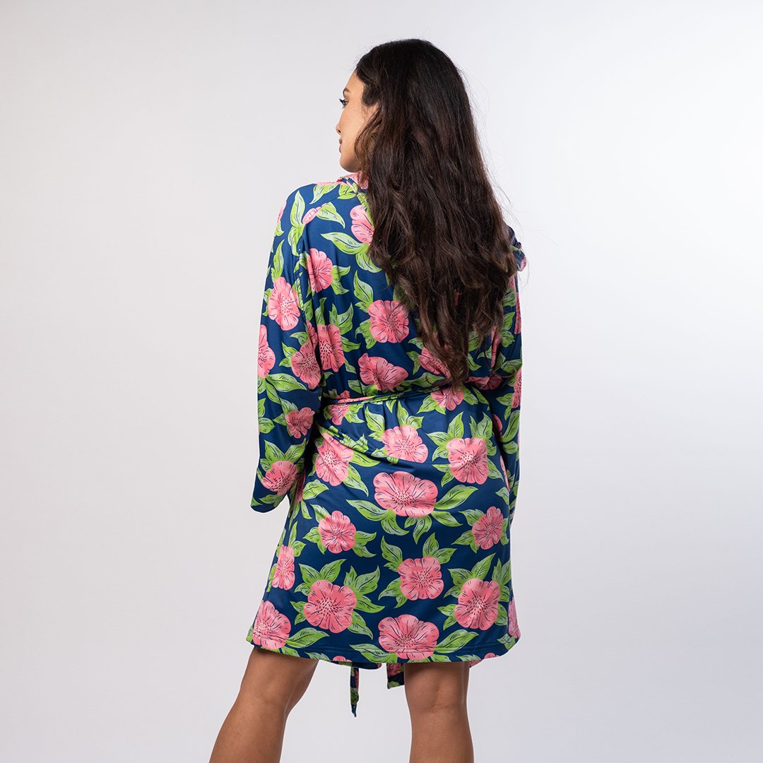 Bayahibe Rose: Lounge AnyWear Robe - Plover Robes
