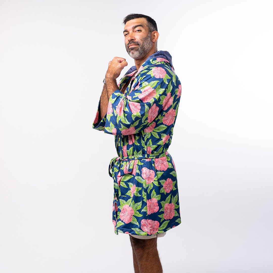 Bayahibe Rose: Lounge AnyWear Robe - Plover Robes