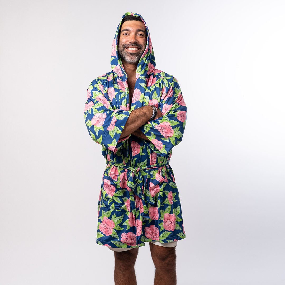 Bayahibe Rose: Lounge AnyWear Robe - Plover Robes