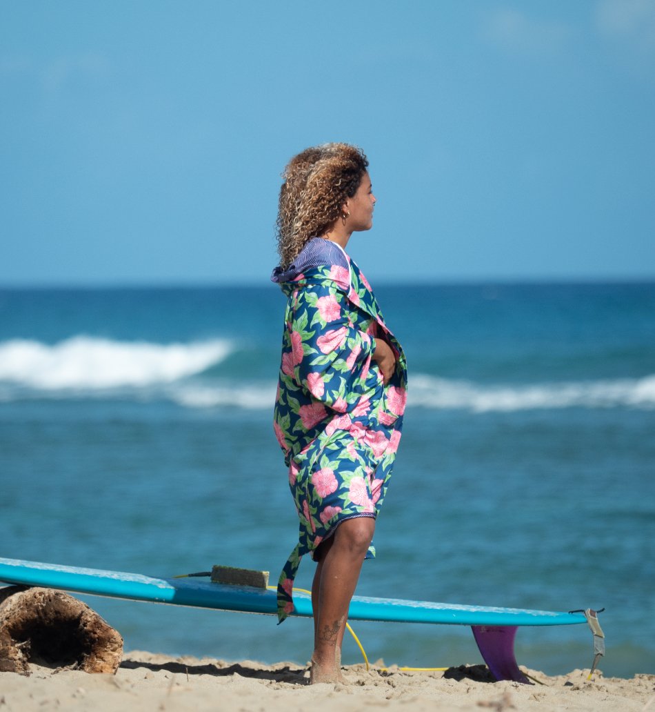 Bayahibe Rose: Lounge AnyWear Robe - Plover Robes