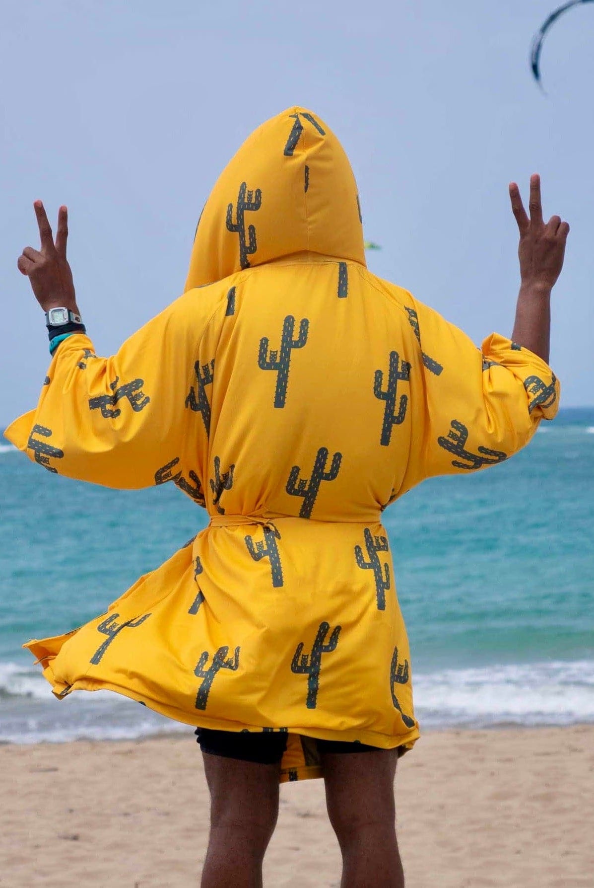 Cact Me Outside: Lounge AnyWear Robe - Plover Robes