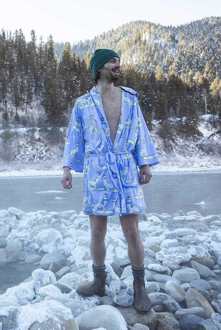 Cool Llama: Lounge AnyWear Robe - Plover Robes