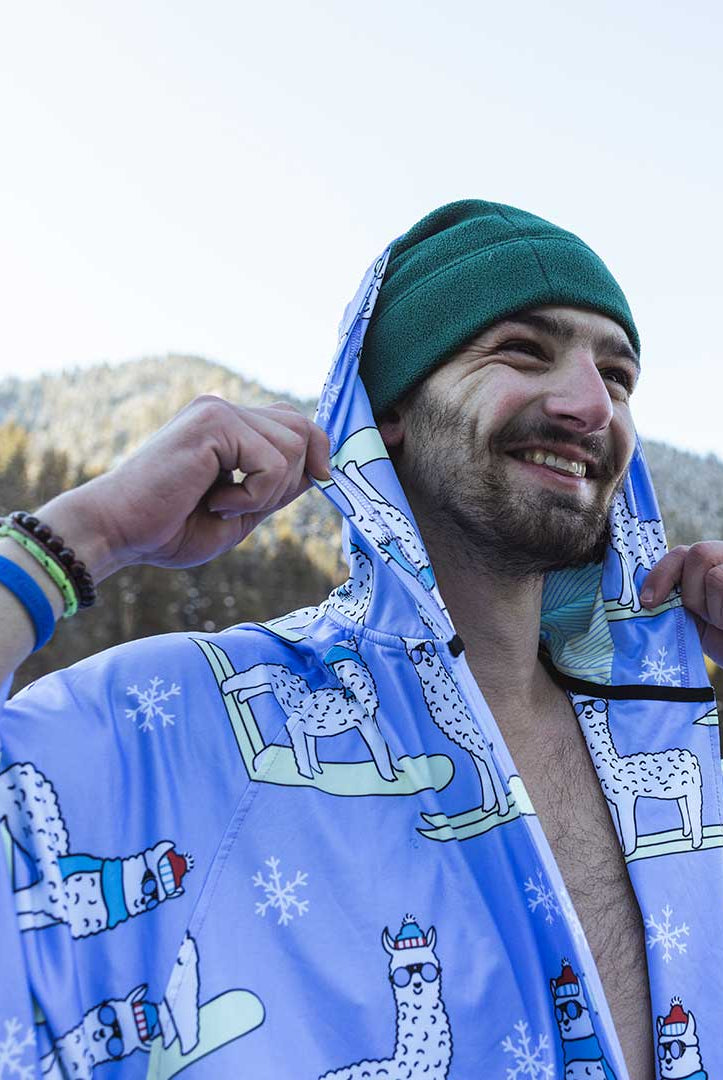 Cool Llama: Lounge AnyWear Robe - Plover Robes