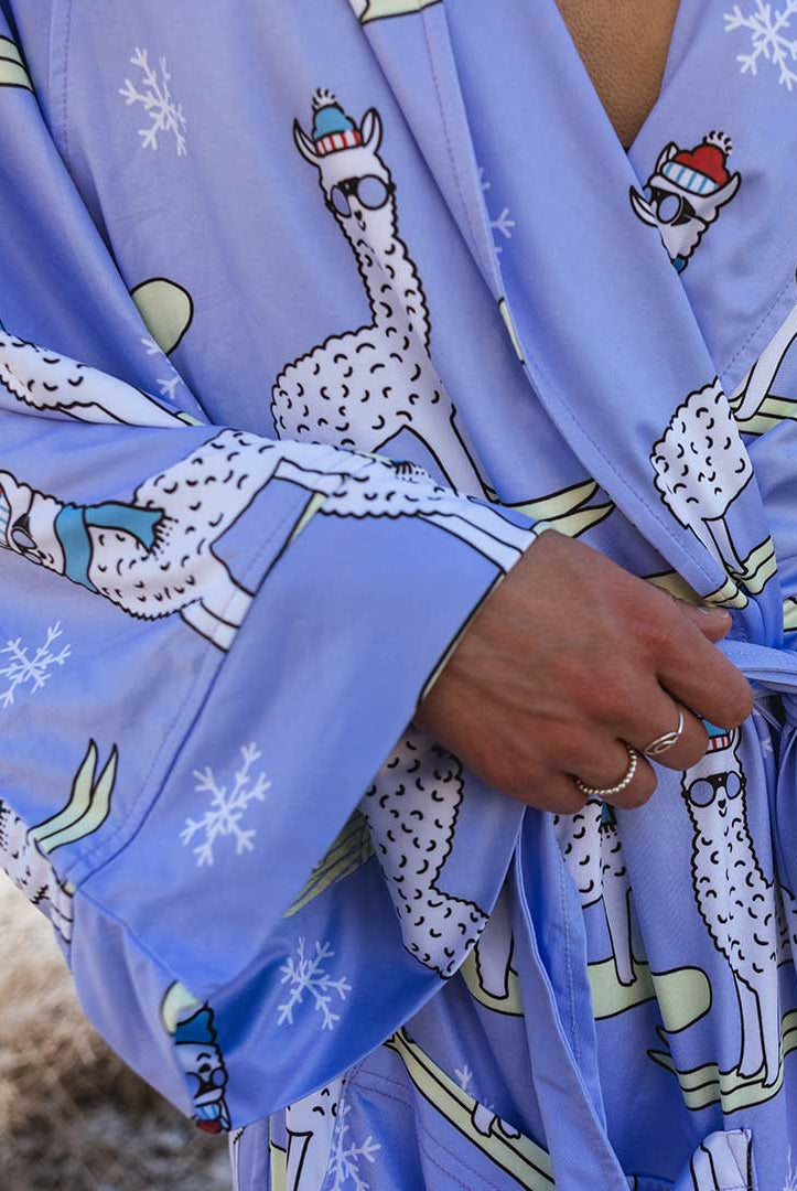 Cool Llama: Lounge AnyWear Robe - Plover Robes