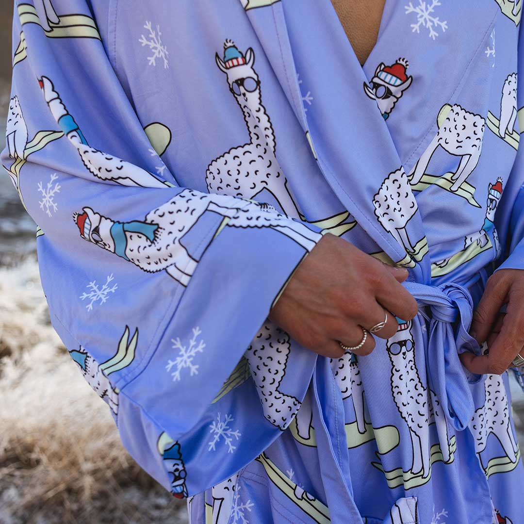 Cool Llama: Lounge AnyWear Robe - Plover Robes