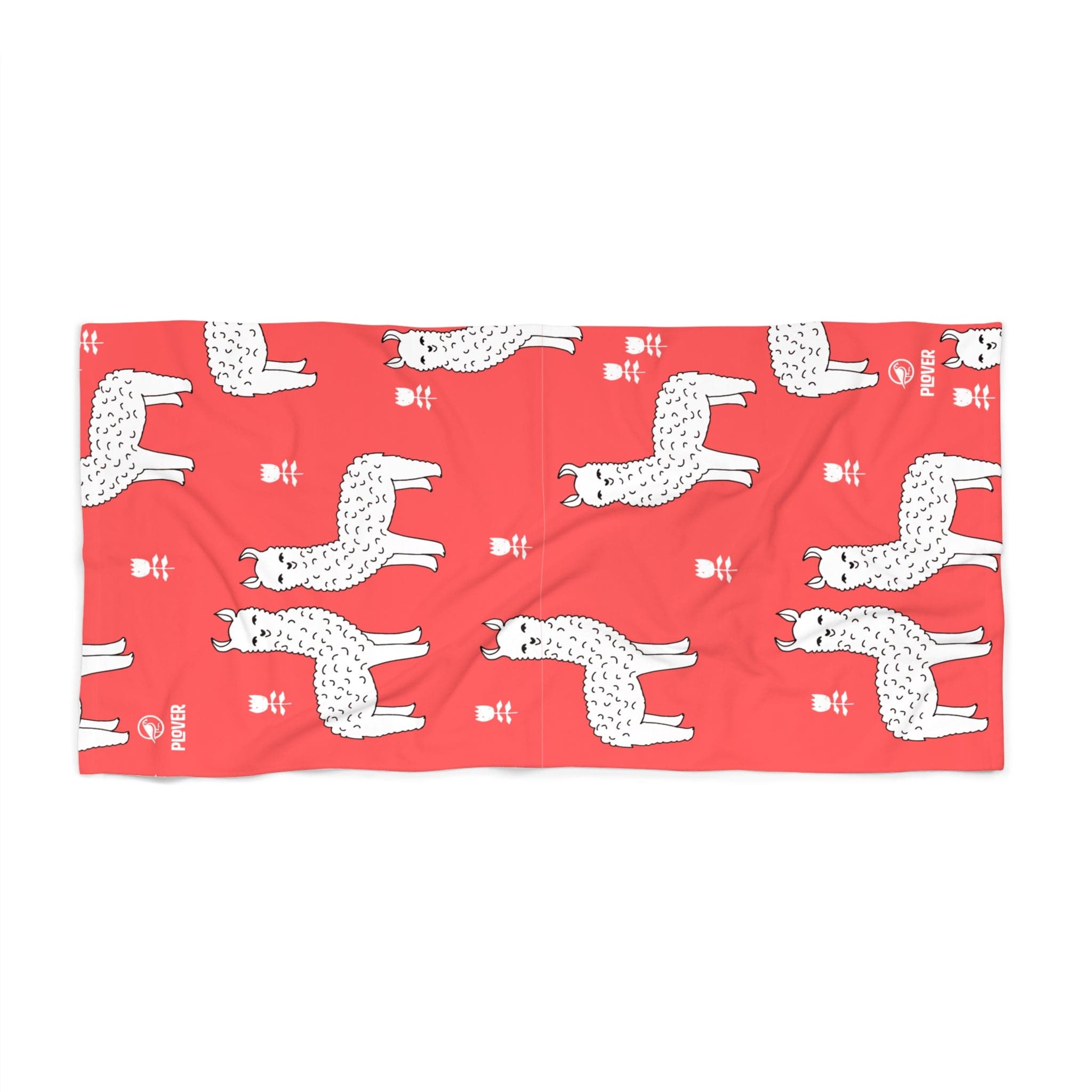 Hot Llama Beach Towel - Plover Robes