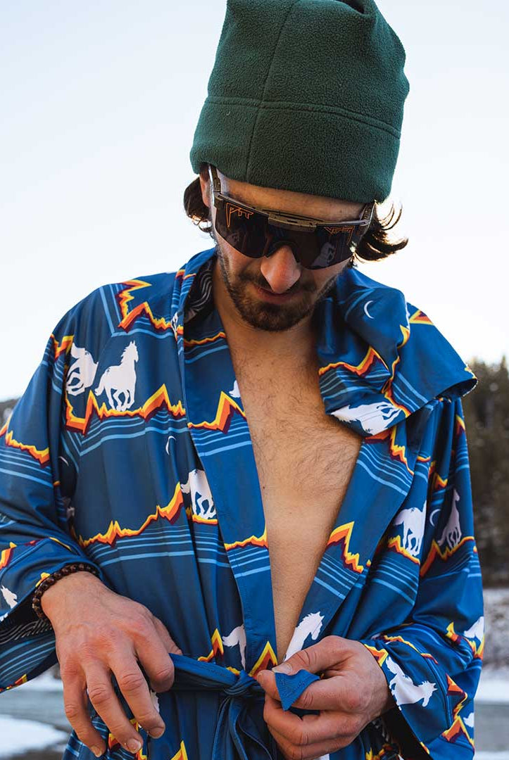 Montucky Cold Snacks: Lounge AnyWear Robe - Plover Robes