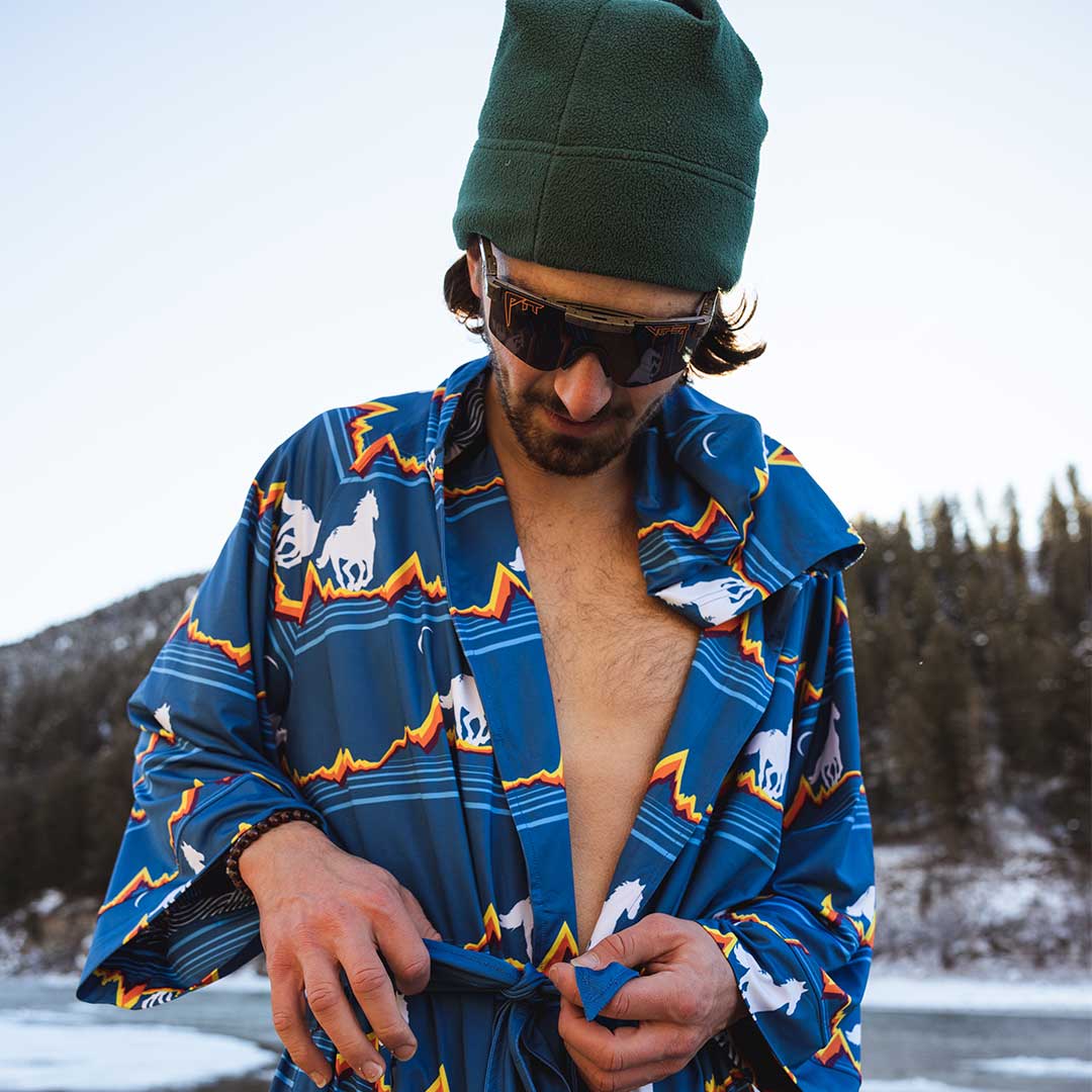 Montucky Cold Snacks: Lounge AnyWear Robe - Plover Robes