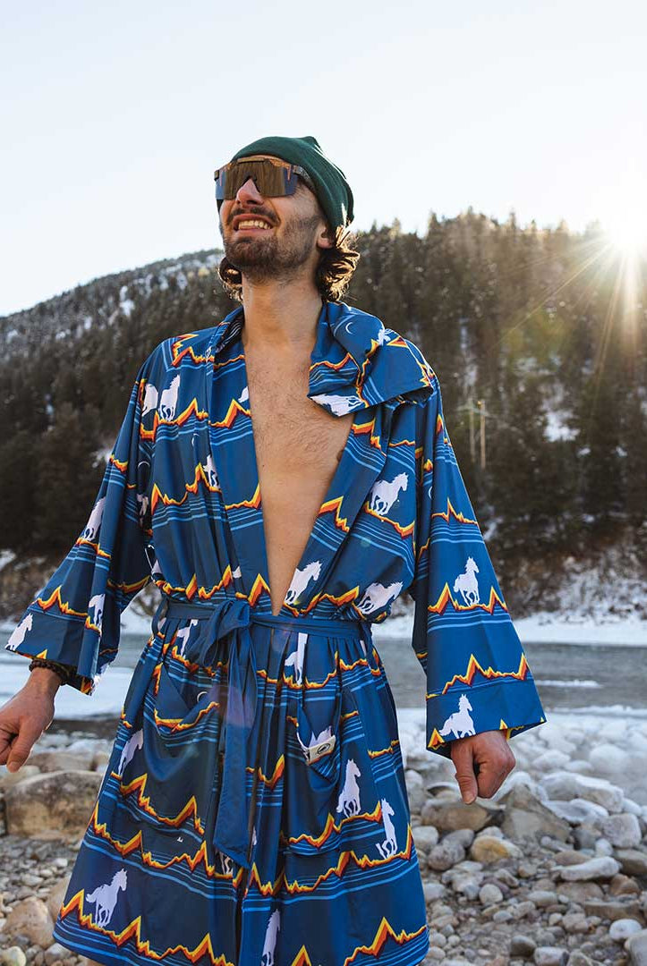 Montucky Cold Snacks: Lounge AnyWear Robe - Plover Robes