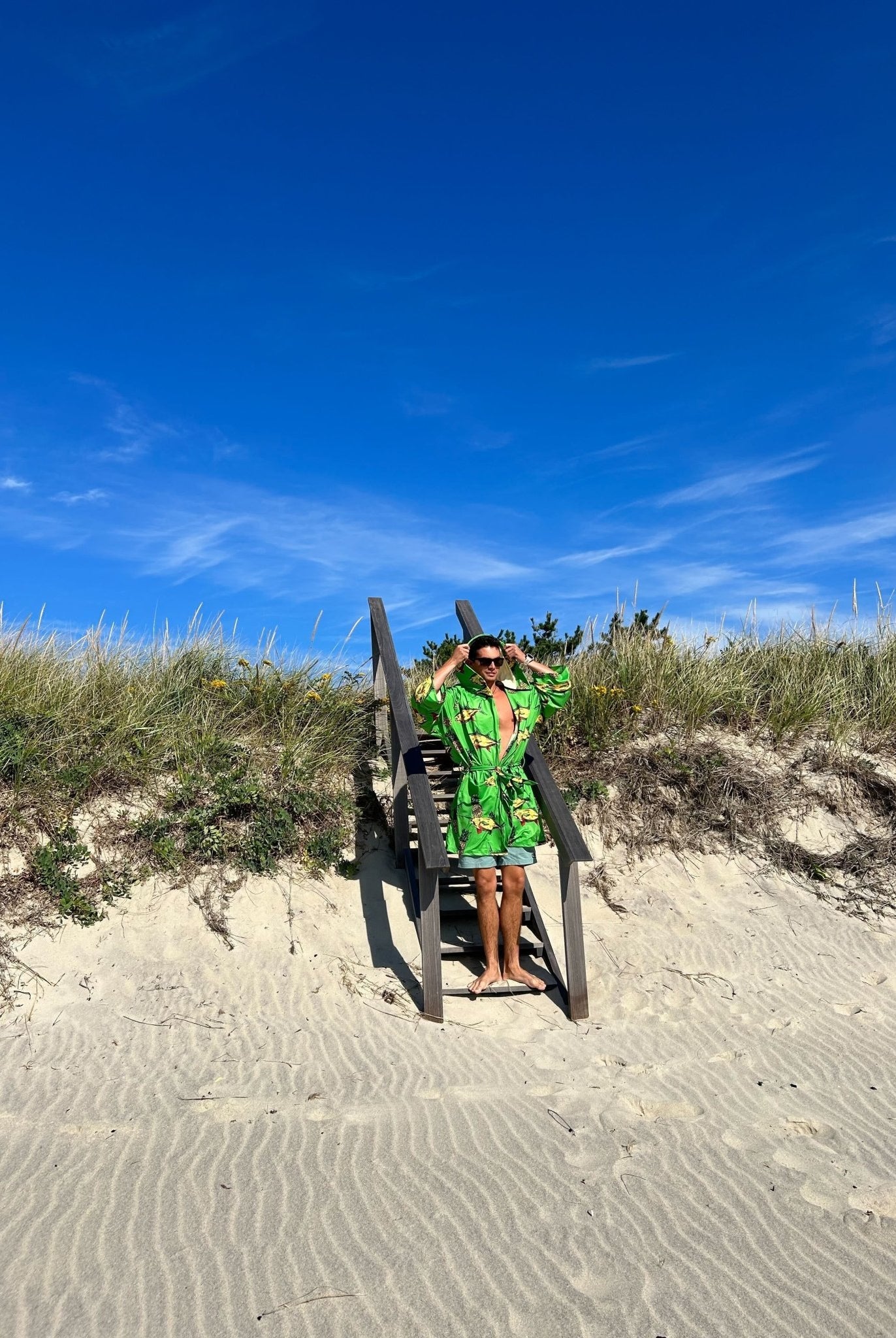 Pinwheel: Lounge AnyWear Robe - Plover Robes