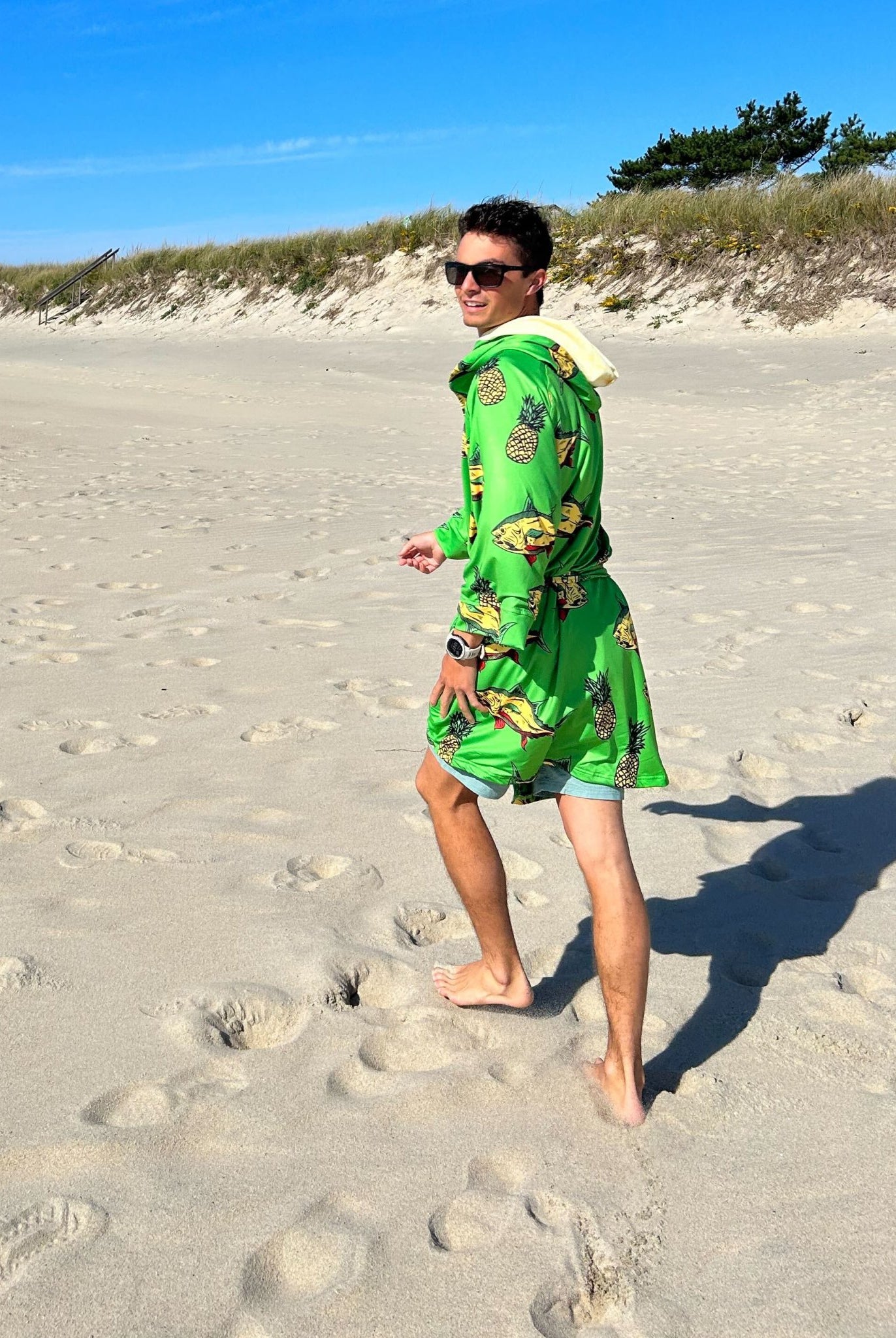 Pinwheel: Lounge AnyWear Robe - Plover Robes
