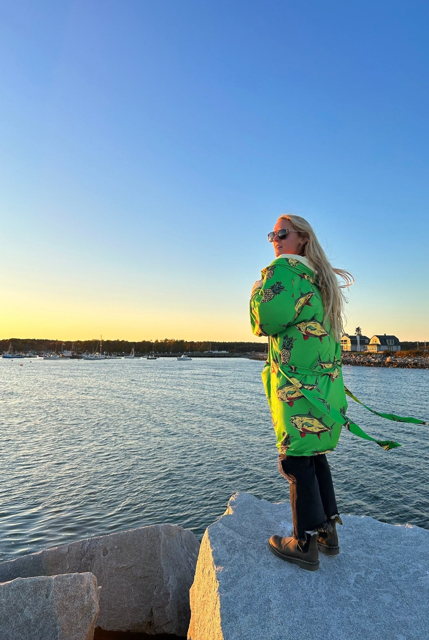 Pinwheel: Lounge AnyWear Robe - Plover Robes