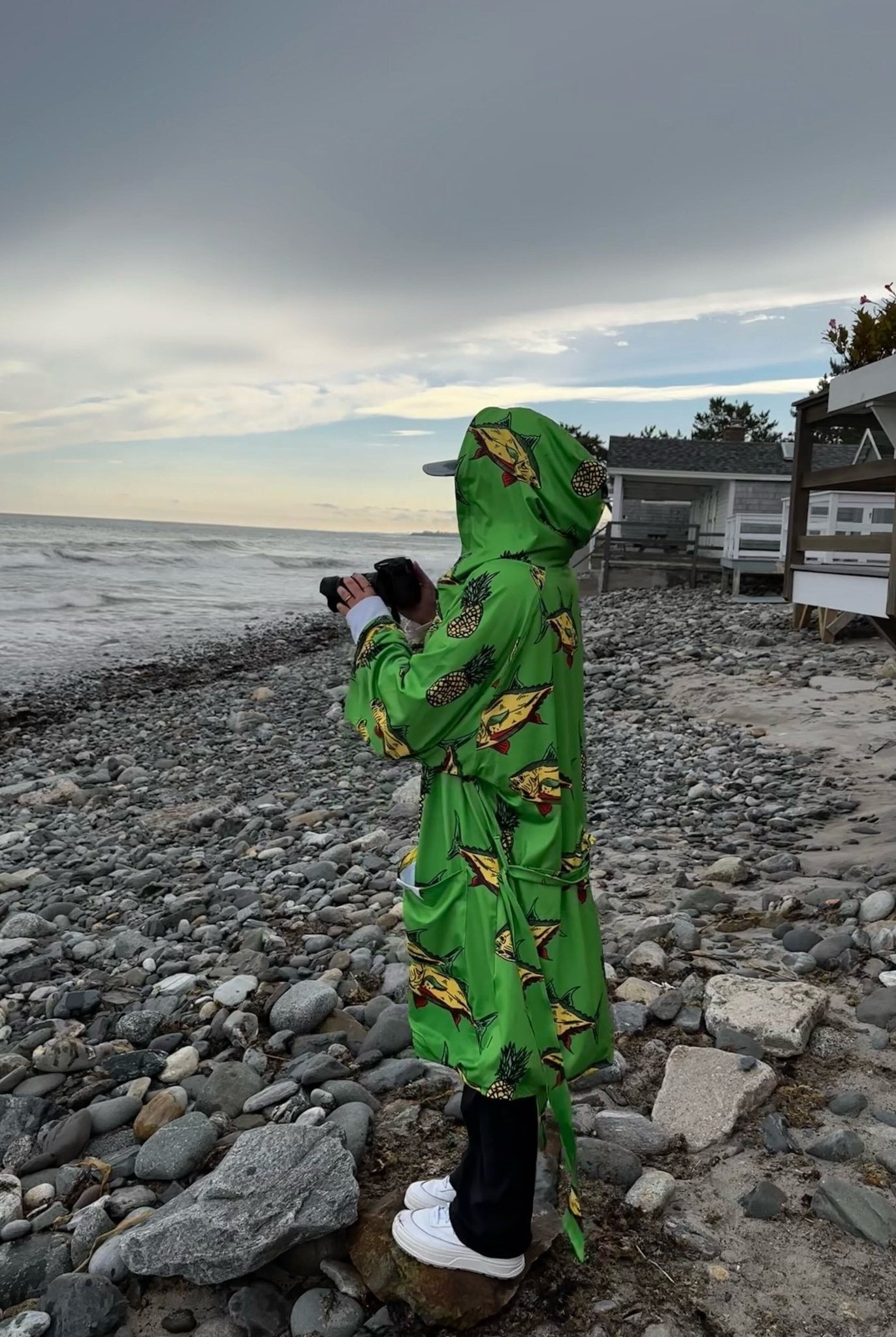 Pinwheel: Lounge AnyWear Robe - Plover Robes