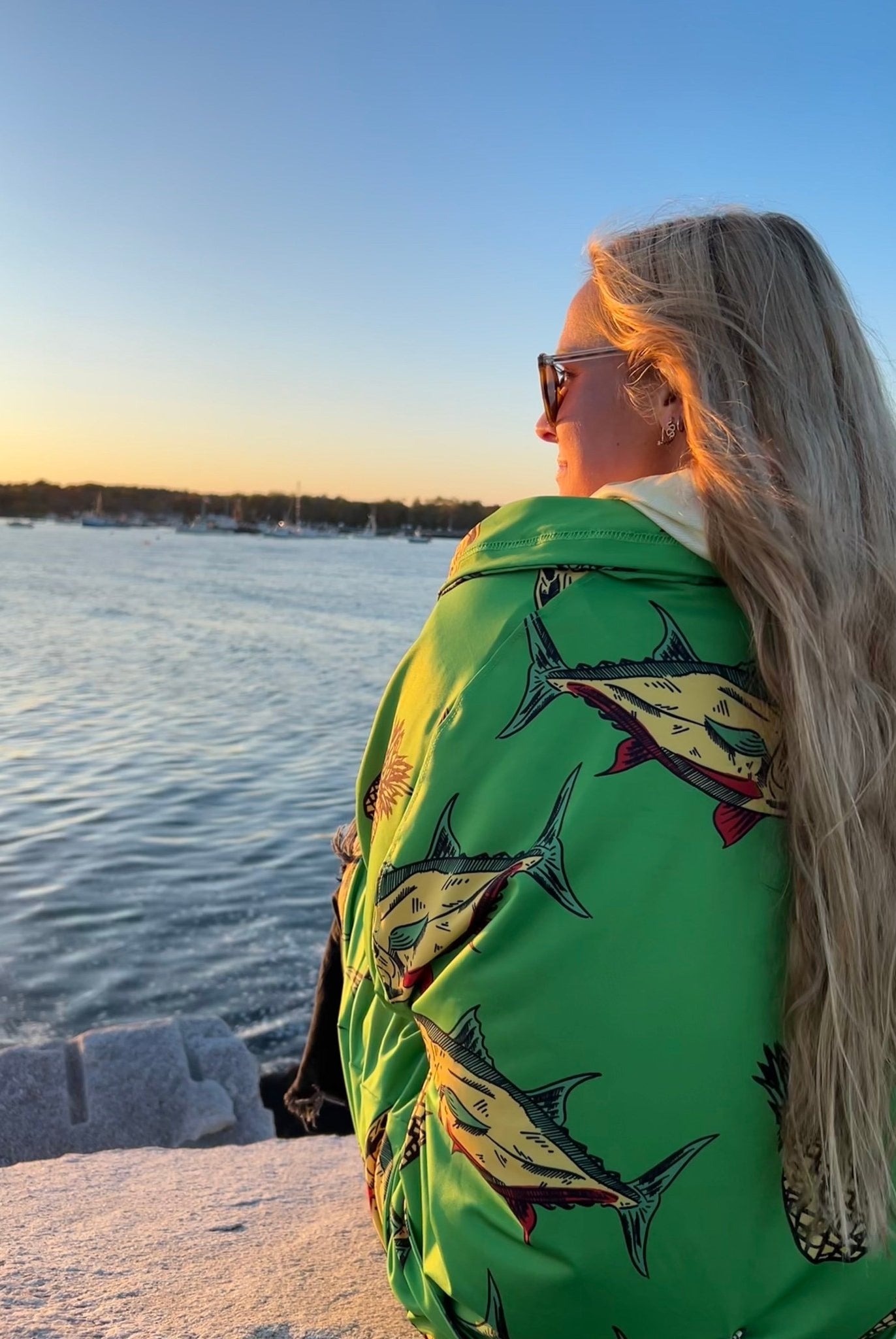 Pinwheel: Lounge AnyWear Robe - Plover Robes