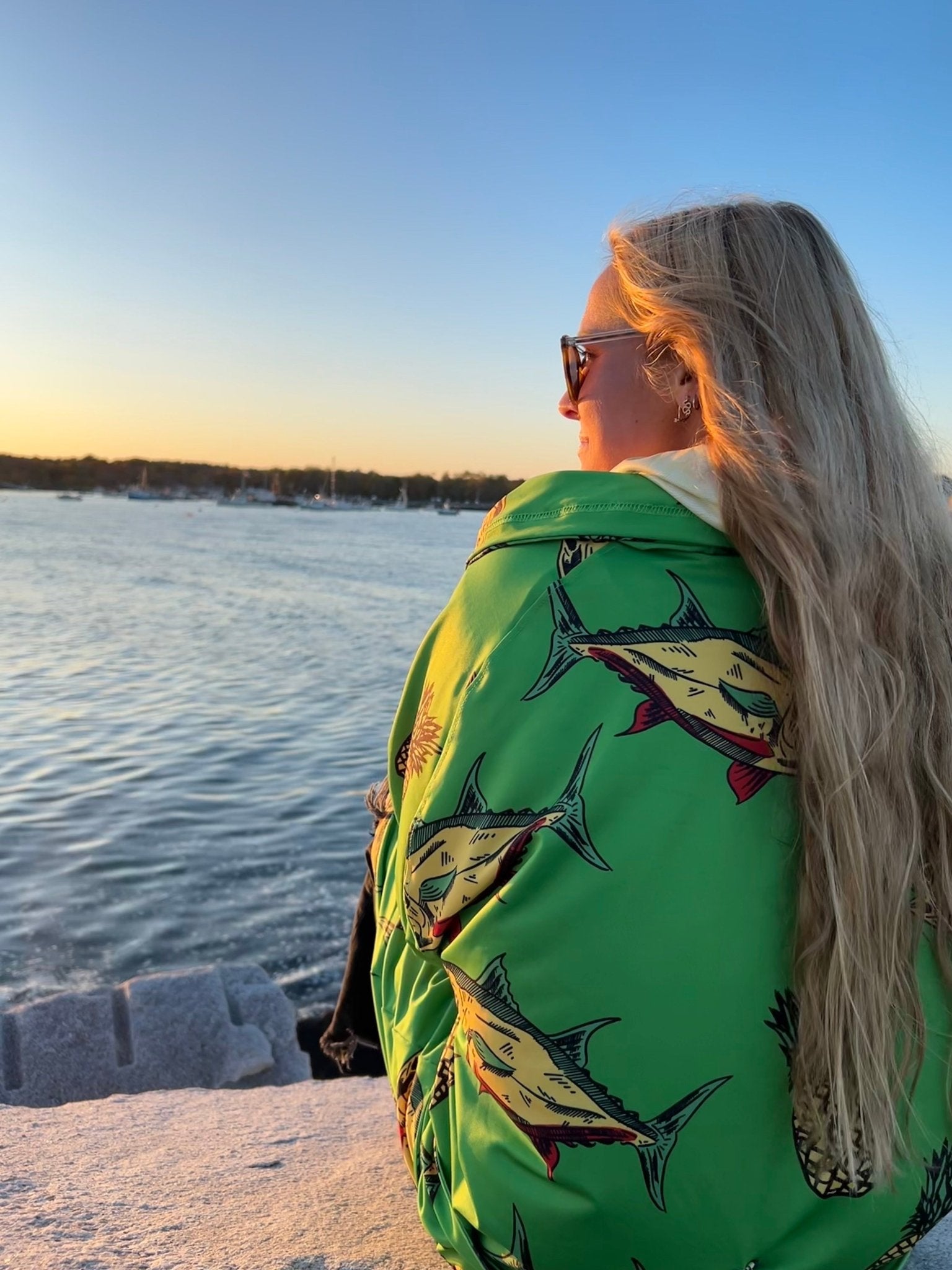 Pinwheel: Lounge AnyWear Robe - Plover Robes