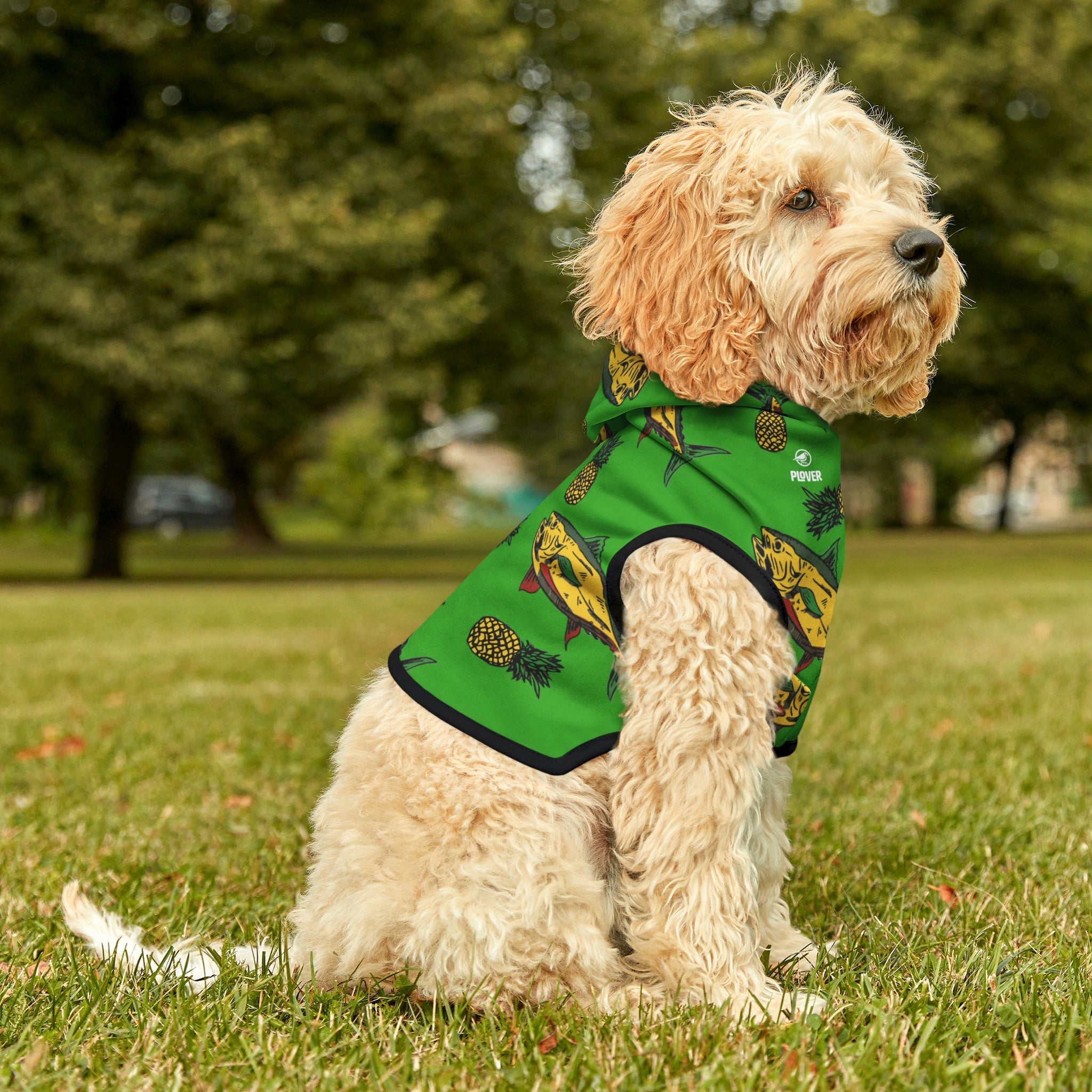 PinWheel Pet Hoodie - Plover Robes
