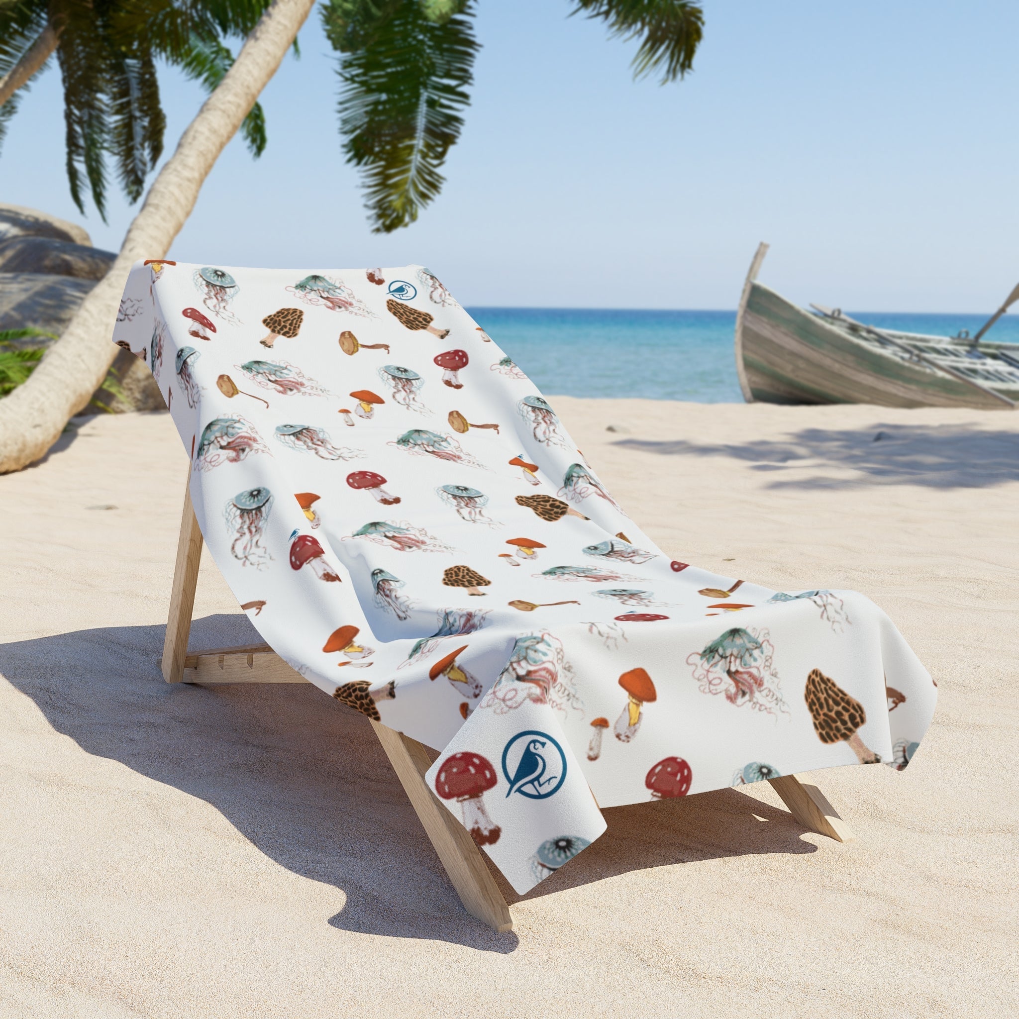 Psychajellic Beach Towel - Plover Robes