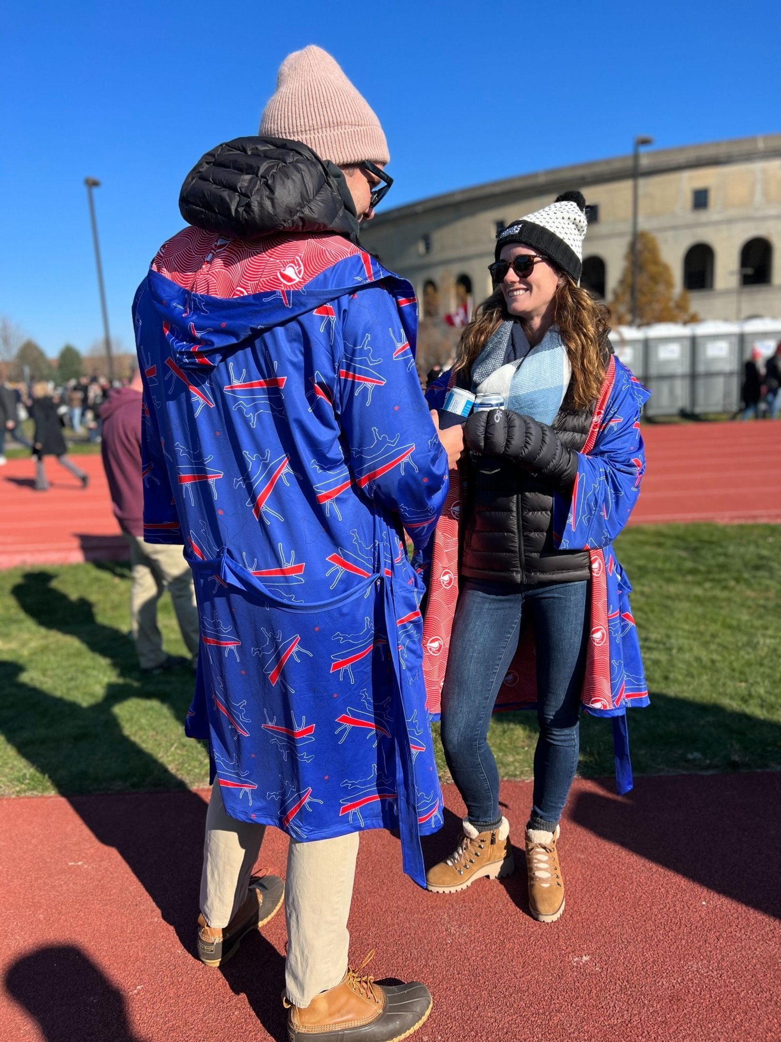 Table Crasher hooded robe - Plover Robes