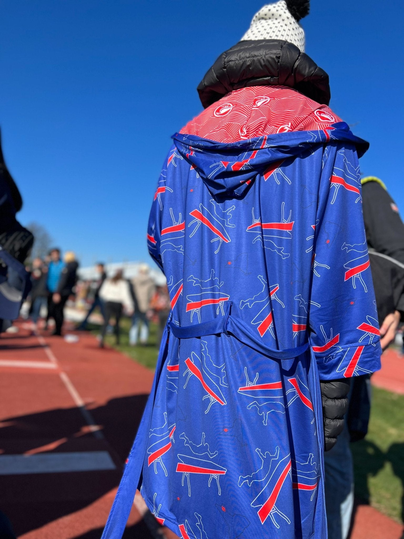 Table Crasher hooded robe - Plover Robes