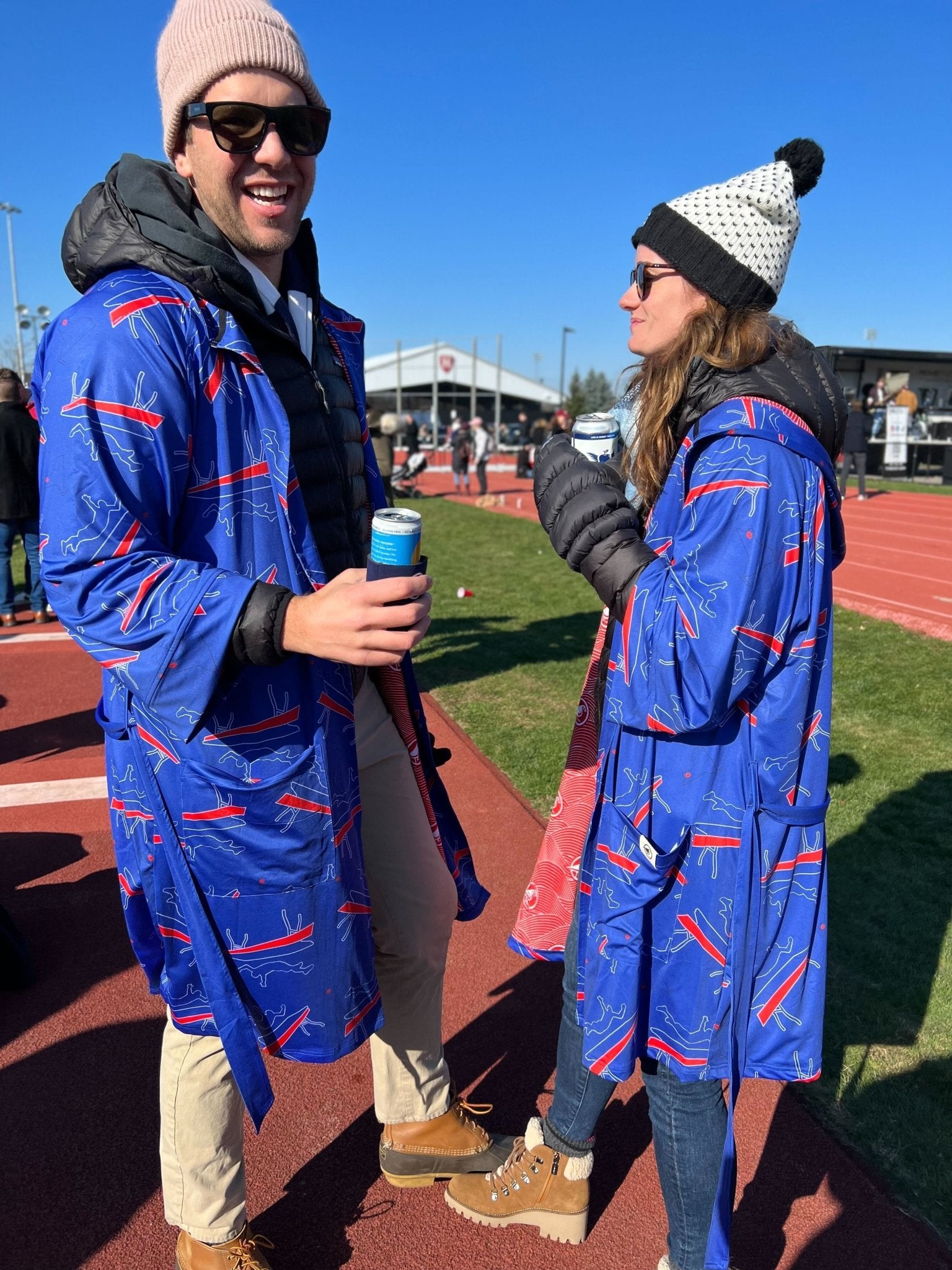 Table Crasher hooded robe - Plover Robes