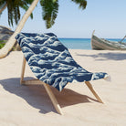 Wave Beach Towel - Plover Robes