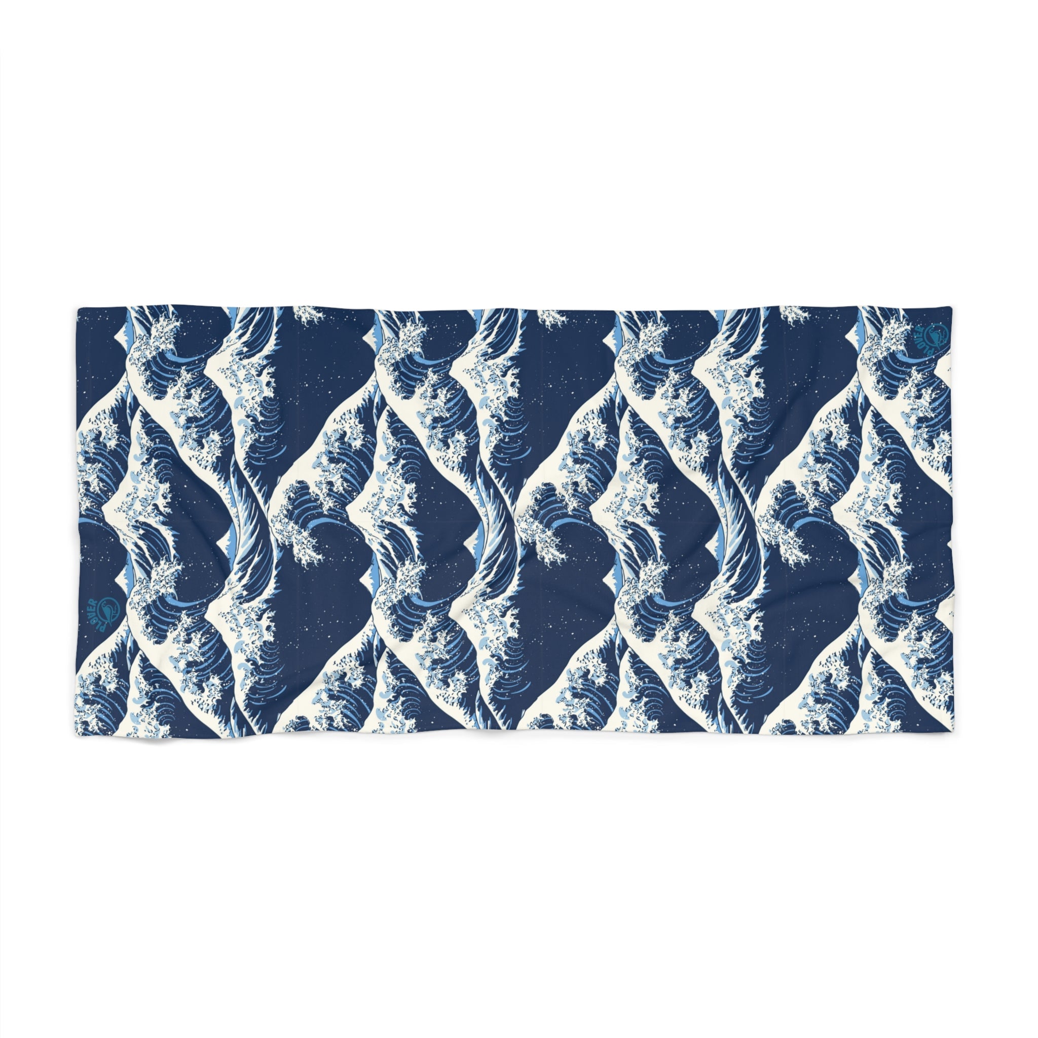 Wave Beach Towel - Plover Robes