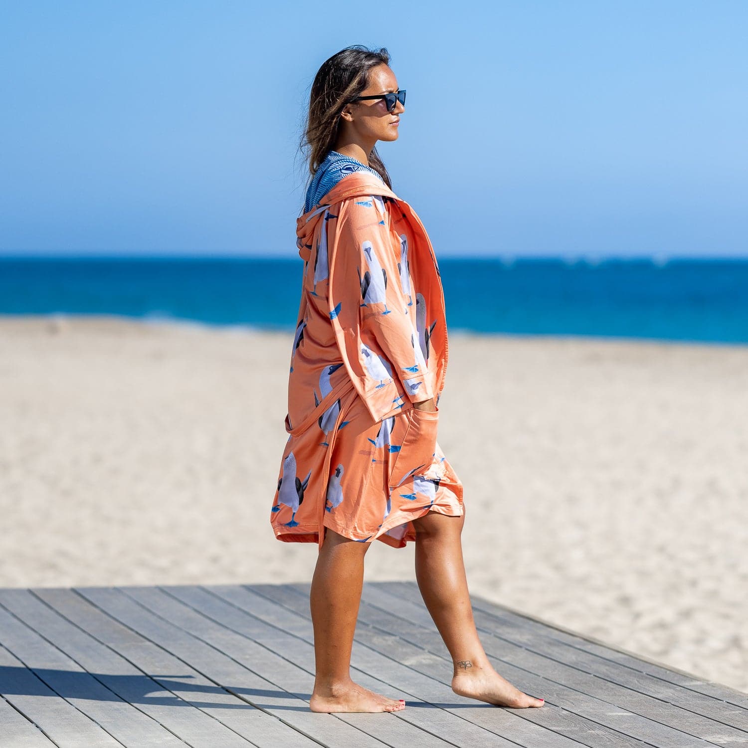 Blue Booby: Travel AnyWear Robe – Plover Robes