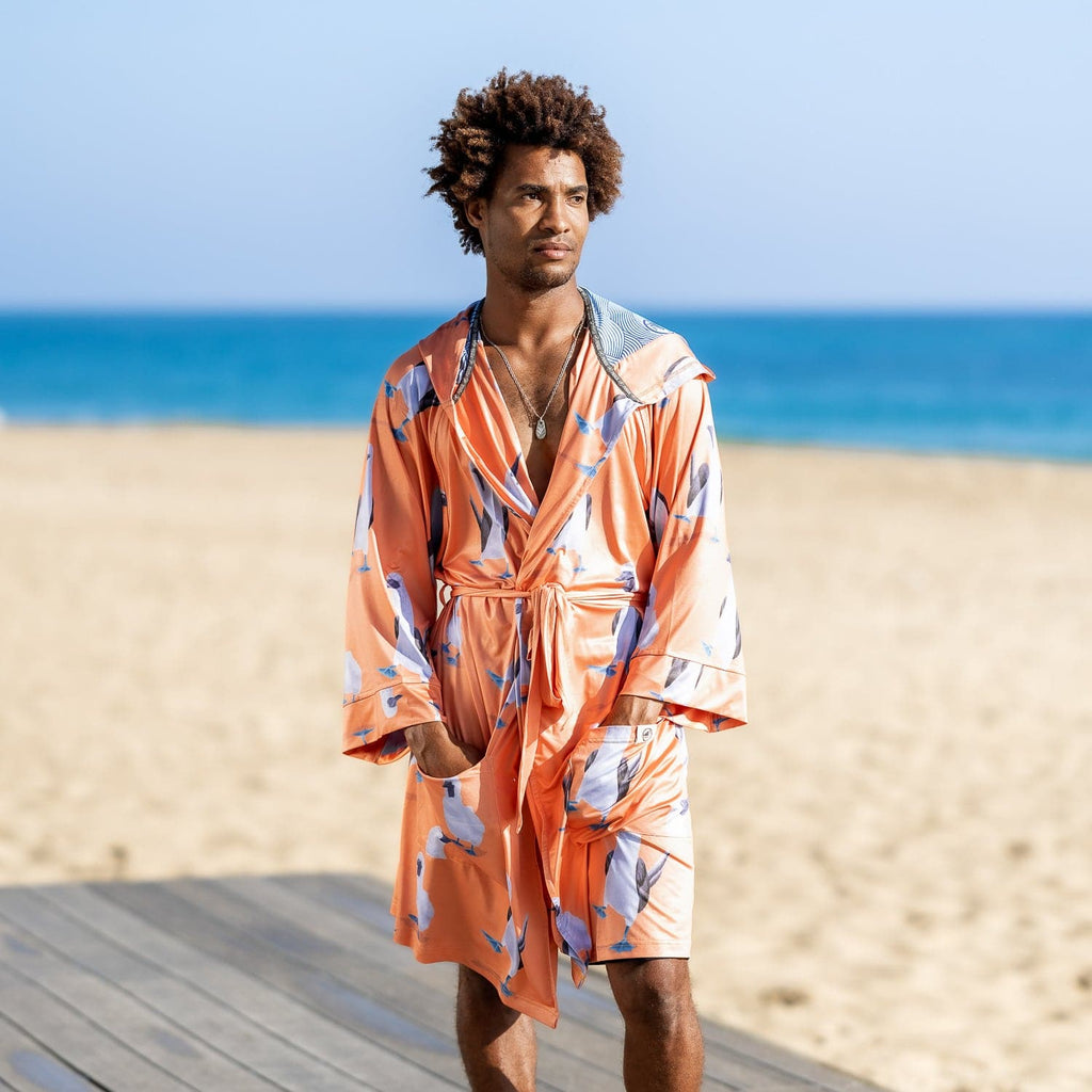 Blue Booby: Travel AnyWear Robe - Plover Robes