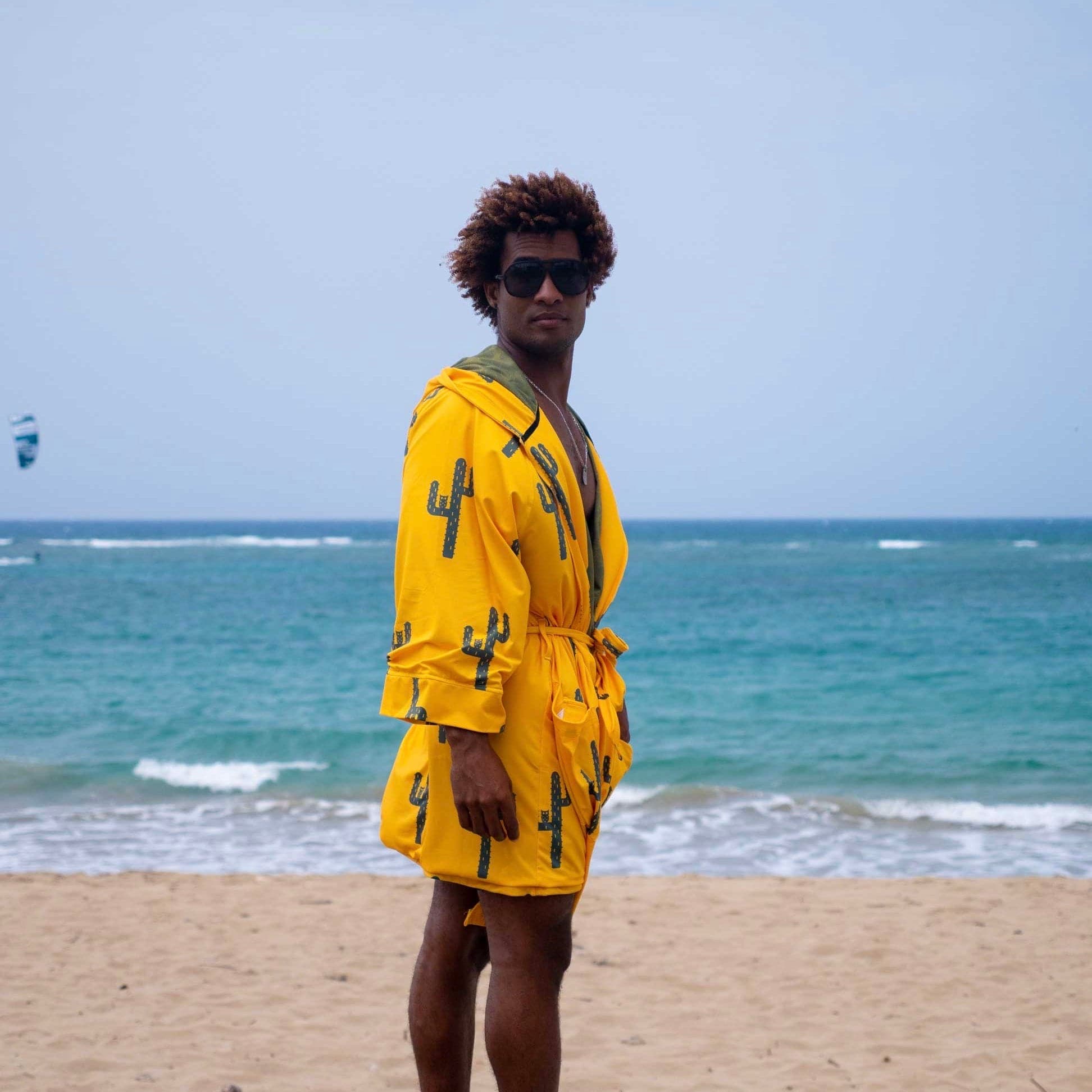 Cact Me Outside: Lounge AnyWear Robe - Plover Robes