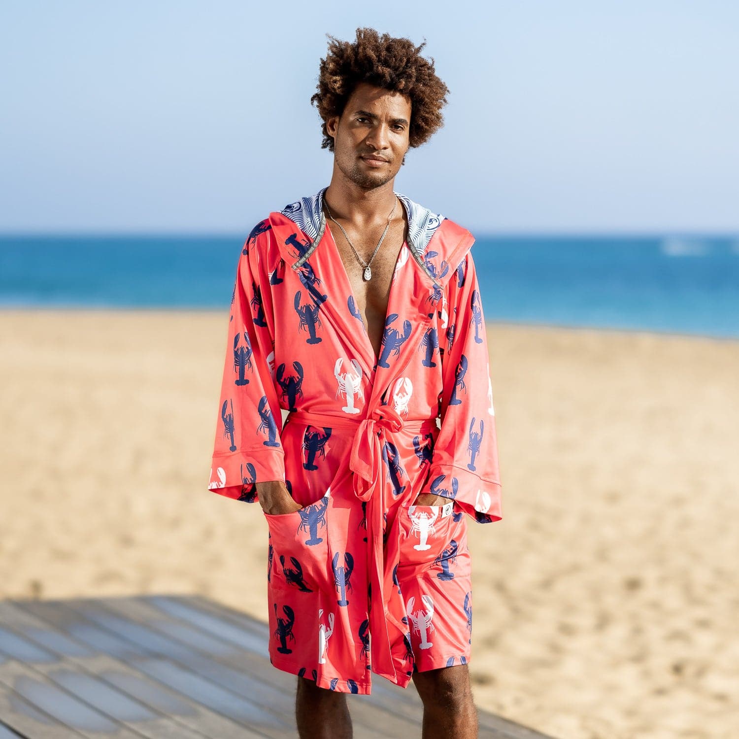 Langosta Americana 2.0: Travel AnyWear Robe – Plover Robes