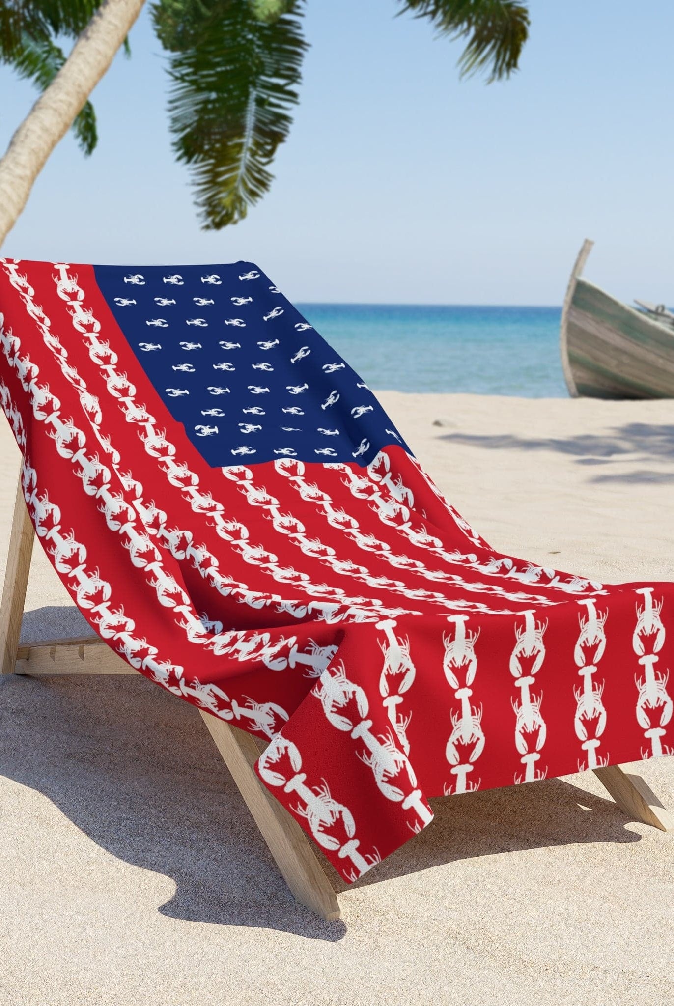 Langosta Americana Beach Towel - Plover Robes