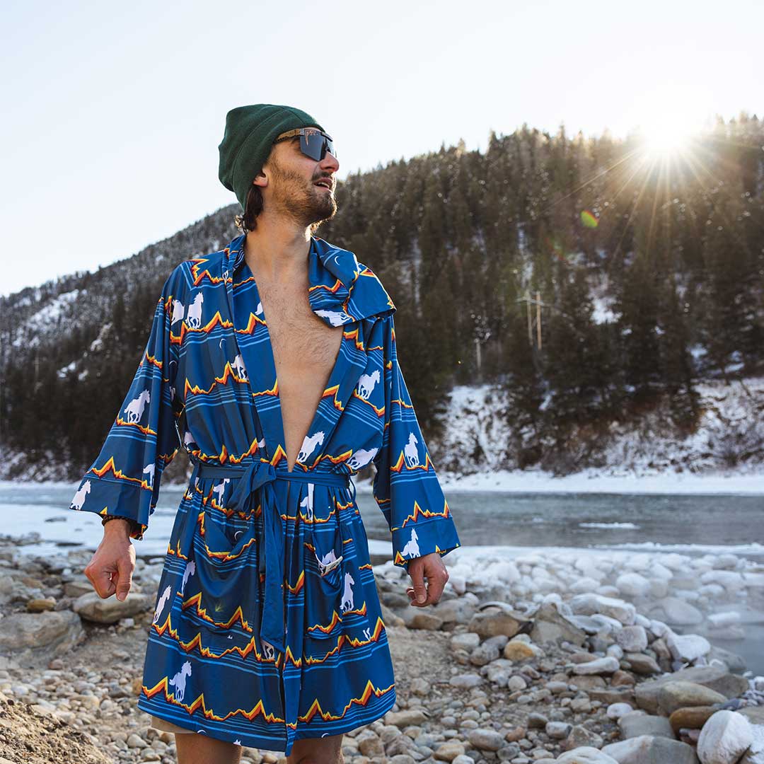 Montucky Cold Snacks: Lounge AnyWear Robe - Plover Robes