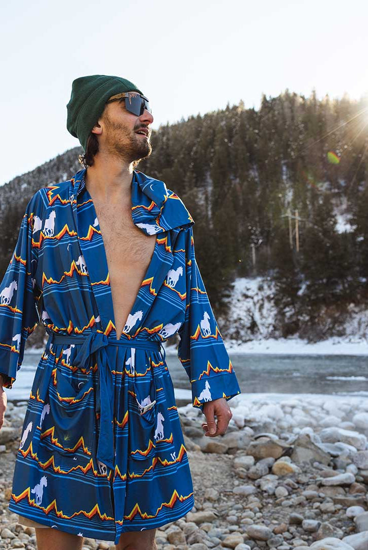 Montucky Cold Snacks: Lounge AnyWear Robe - Plover Robes