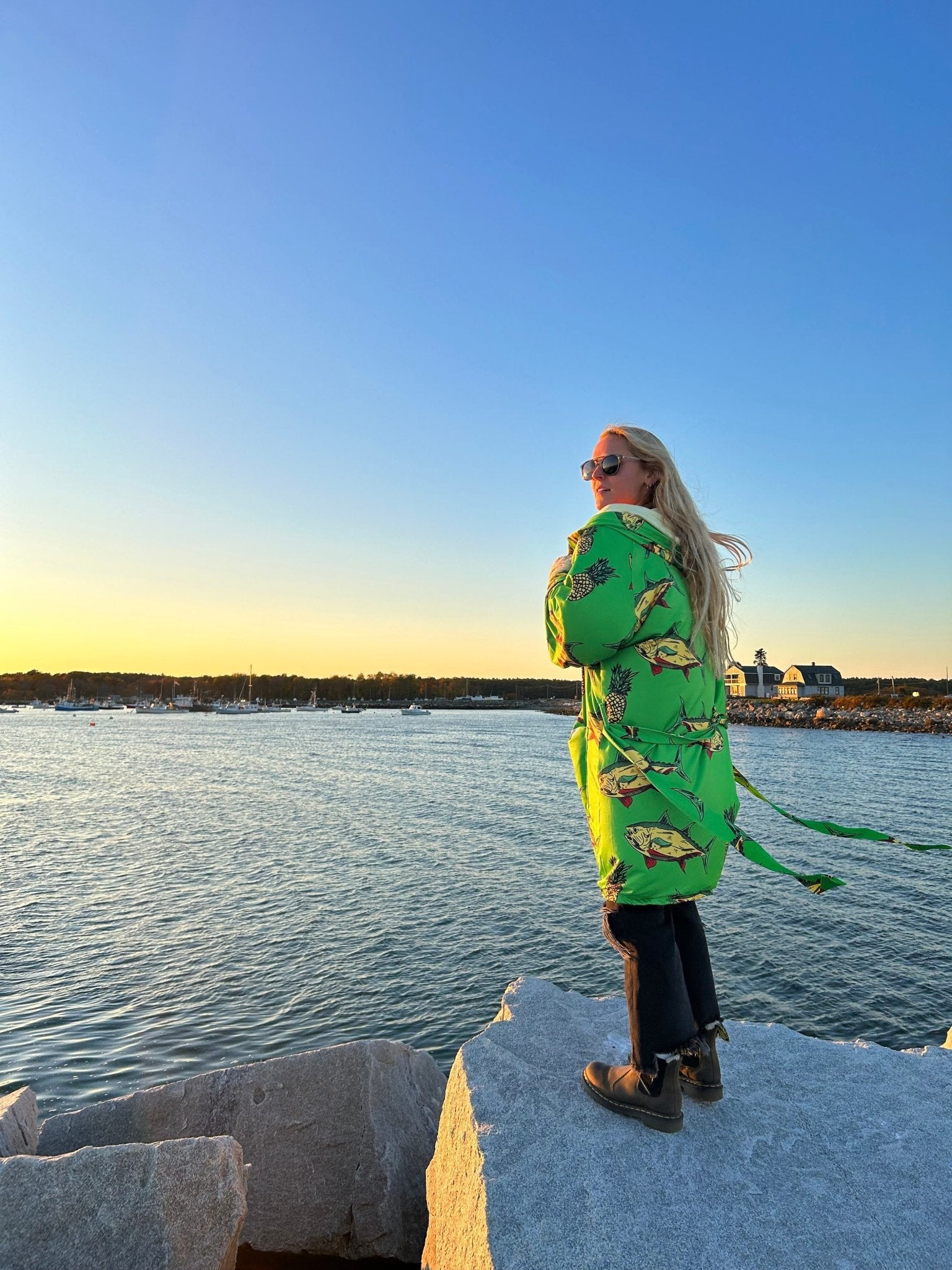 Pinwheel: Lounge AnyWear Robe - Plover Robes