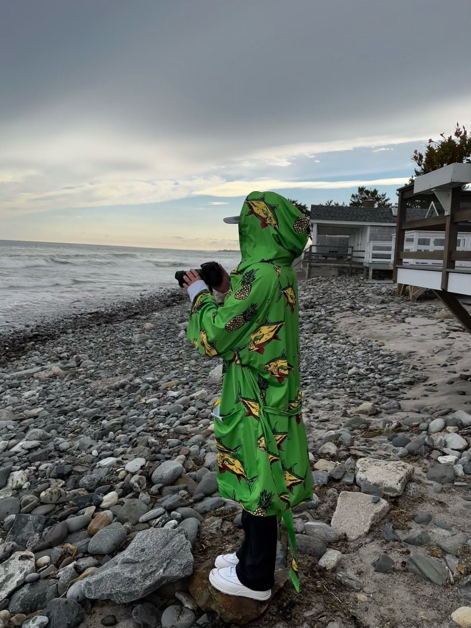 Pinwheel: Lounge AnyWear Robe - Plover Robes