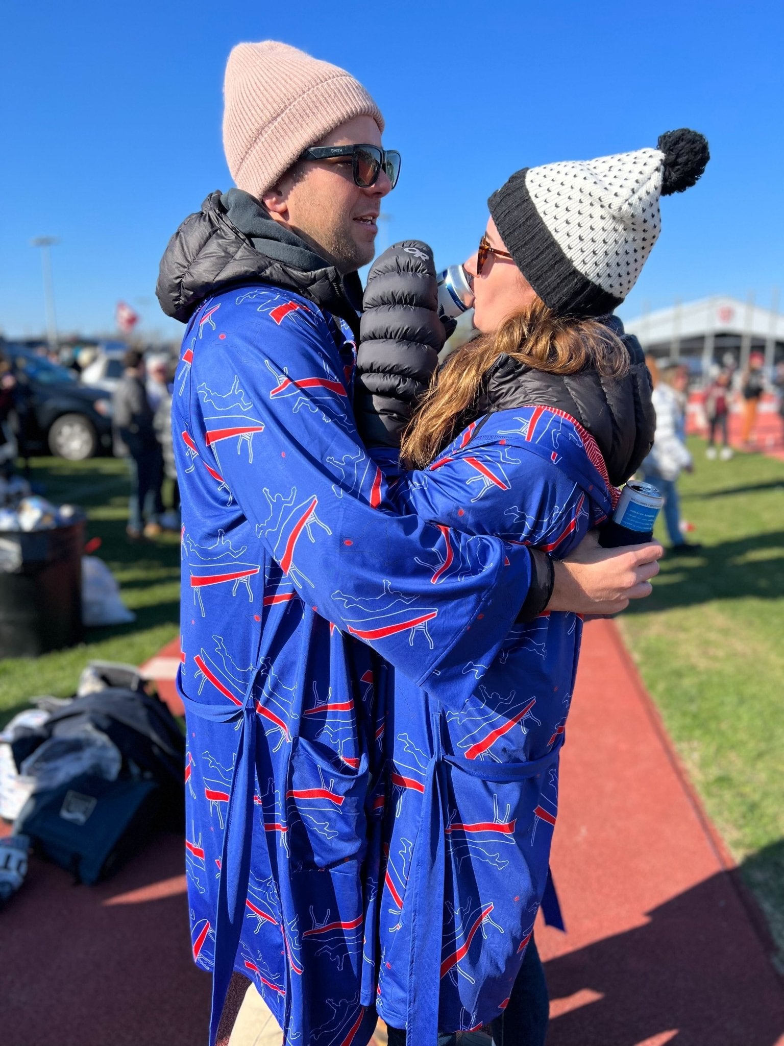 Table Crasher hooded robe - Plover Robes